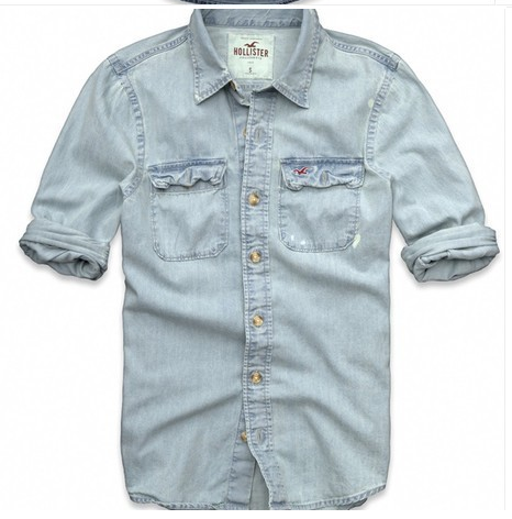 Hollister - Camisa Jeans